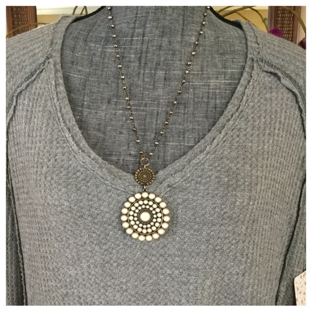Free People Laguna Thermal Top.  NWT. - Picture 7 of 8